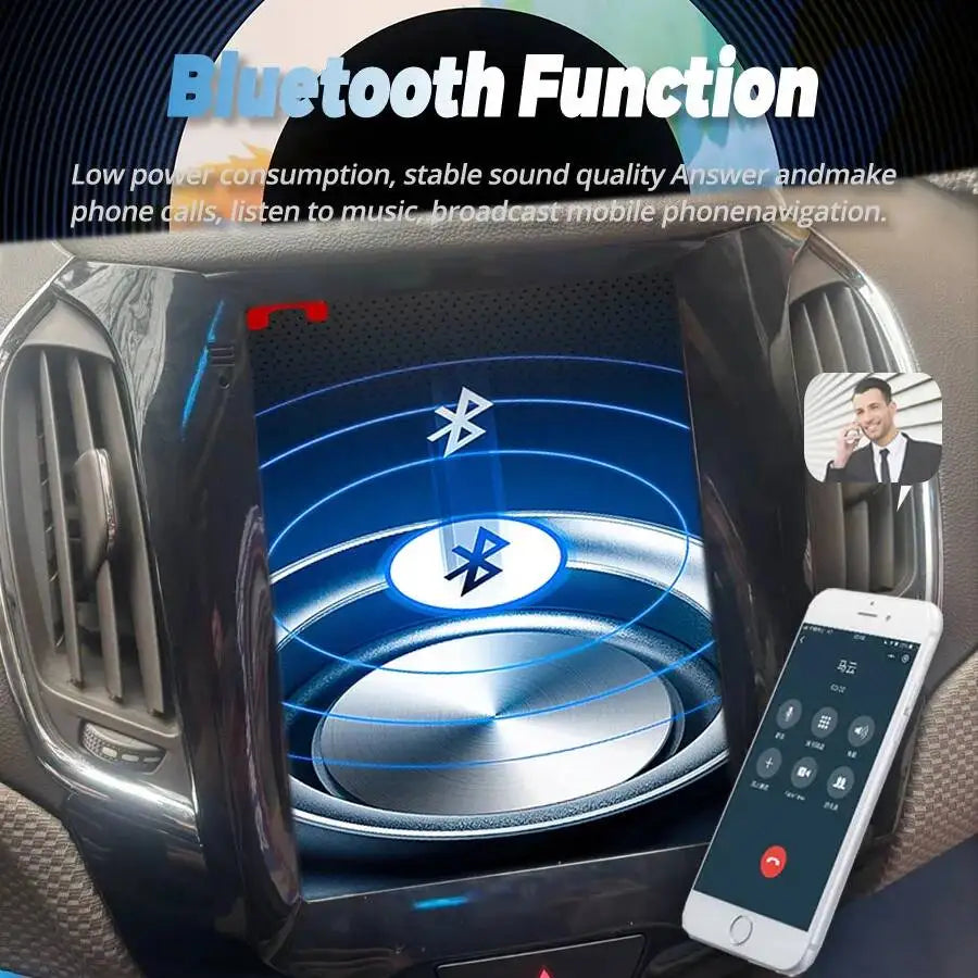 Multimedia Video Player Navigation Carplay Car GPS Stereo Auto Radio 4G WiFi 10.4" For Che