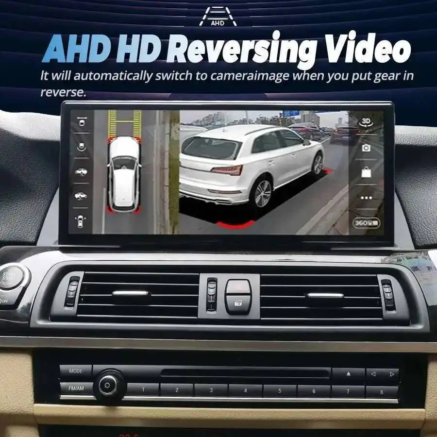 12.3" Android14 Multimedia Video Player For BMW 5 7 Series F10 F18 F11 F07 GT F01 F03 2009 | AUTOKITSHOP