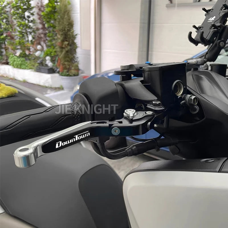 Motorcycle Accessories Brake Clutch Levers Handlebar Grips Handle Ends For KYMCO DOWNTOWN 125i 2 - Automotive LED Light
