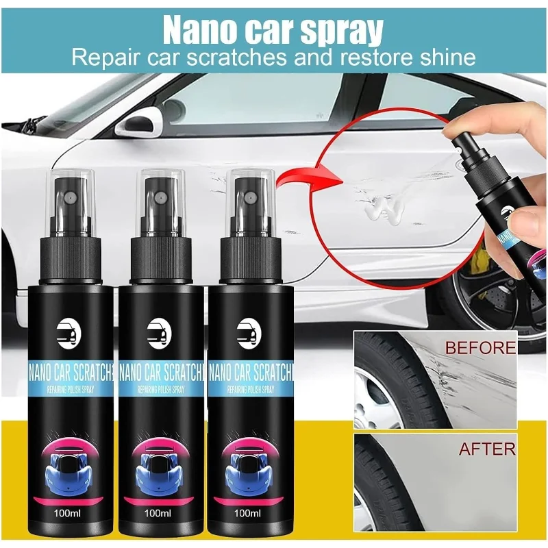 No Tool Needed Car Scratch Repair Polish Auto Paint Scratch Remover for Car Body Composite Mater - Automotive LED Light