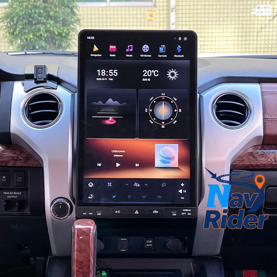 Navigation Auto Radio GPS 4G WiFi Head Unit 16.8" Android Screen Stereo Car Multimedia Vid | AUTOKITSHOP
