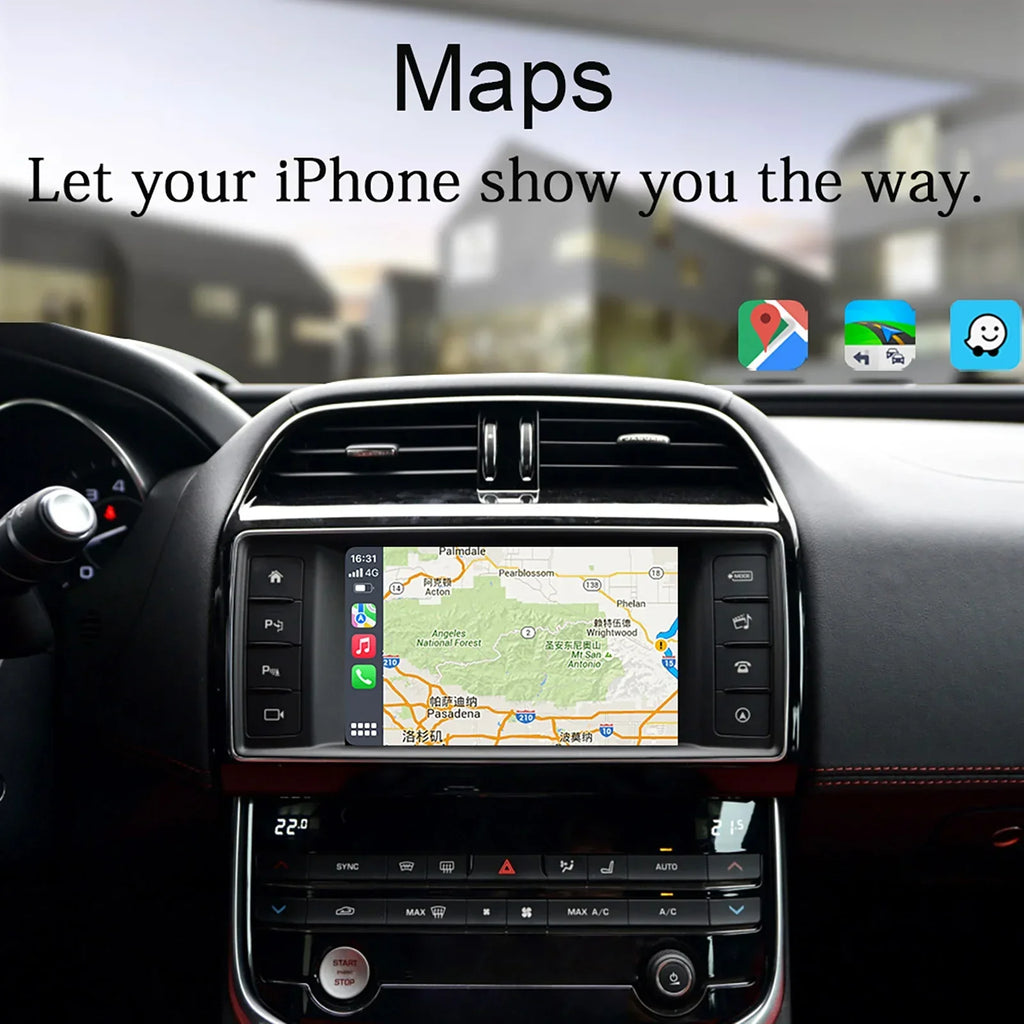 2025 Wireless Carplay Android Auto Fits For Land Rover Jaguar Bosch Discovery4 Evoque Free