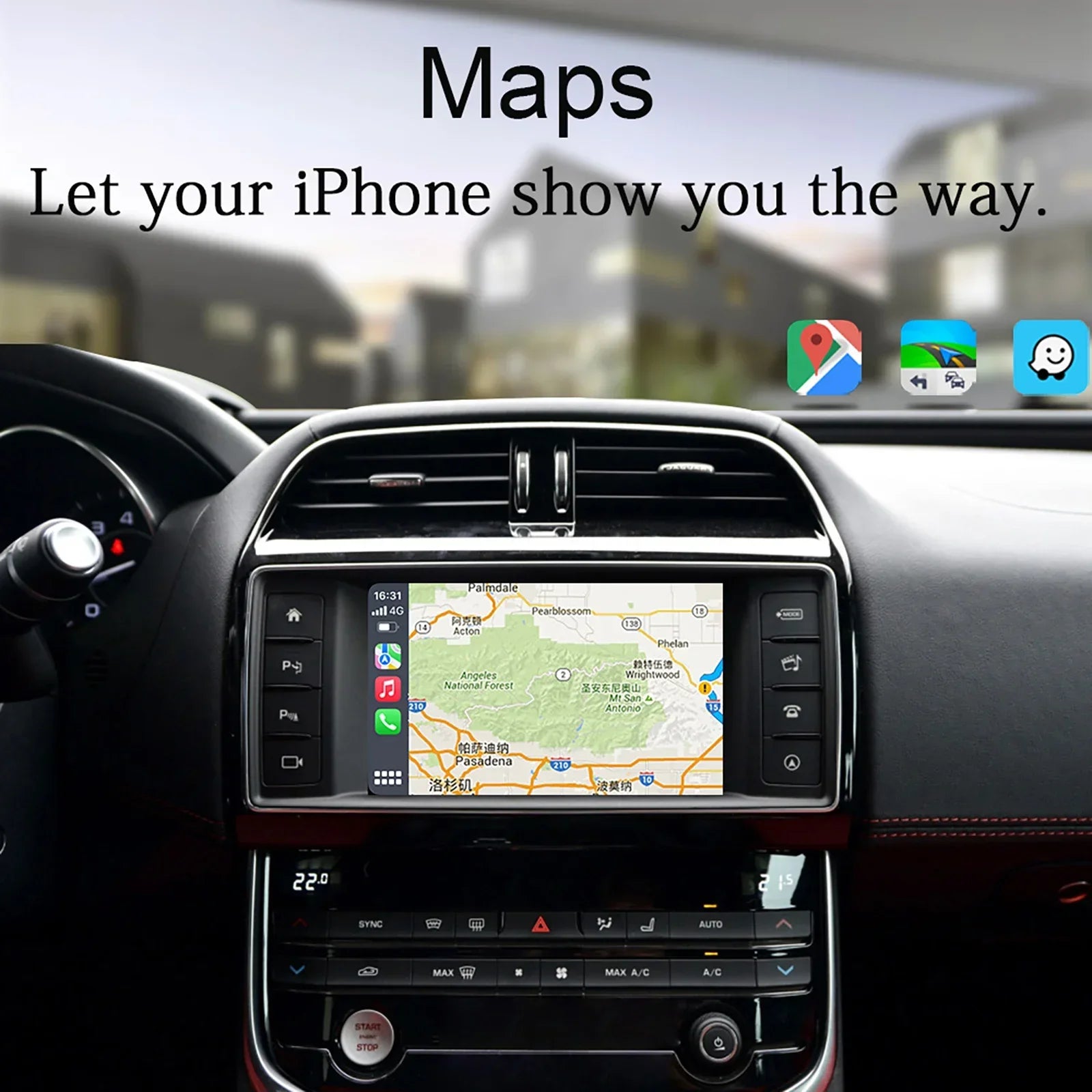 2025 Wireless Carplay Android Auto Fits For Land Rover Jaguar Bosch Discovery4 Evoque Free