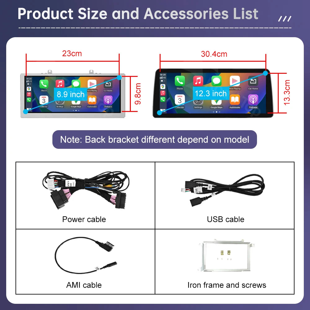 Road Top Radio Multimedia Linux Screen For Audi A4 A5 2009-2015 Wireless CarPlay Android A