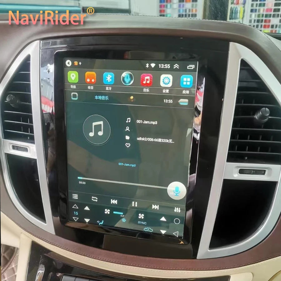 12.1'' For Mercedes Benz Vito 3 W447 2017-2020 Wireless Carplay Stereo Radio Navi Android