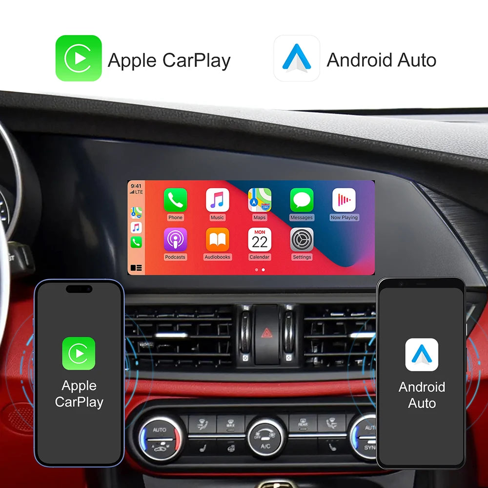 Wireless Carplay Module For Alfa Romeo Giulia 2017-2020 Wireless Android Auto Box Support  | AUTOKITSHOP