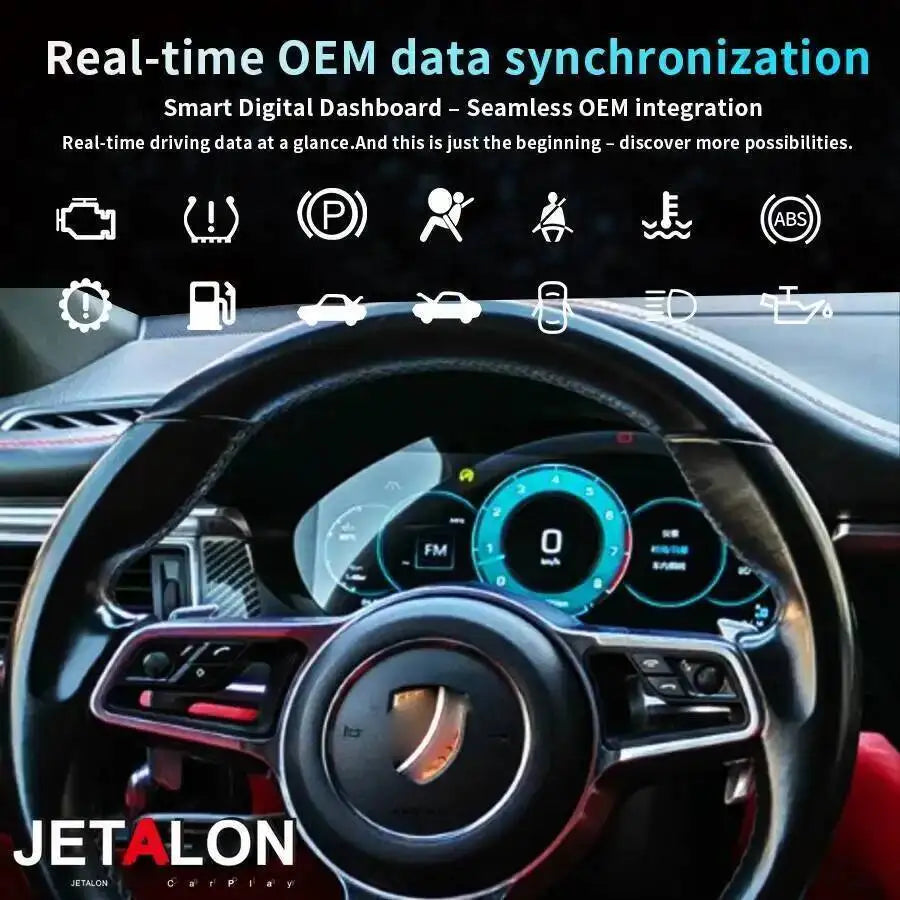 10.25" For Porsche Macan 2014 2015-2025 Car LCD Digital Cluster Panel With Carplay Cockpit | AUTOKITSHOP