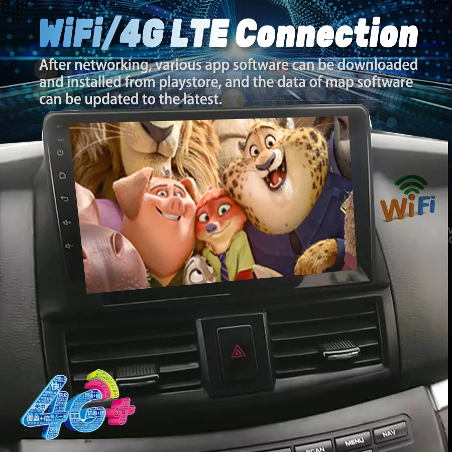 Car Video Multimedia Player GPS Navigation BT Stereo Head Unit 2 Din Tape Recorder For Lif | AUTOKITSHOP