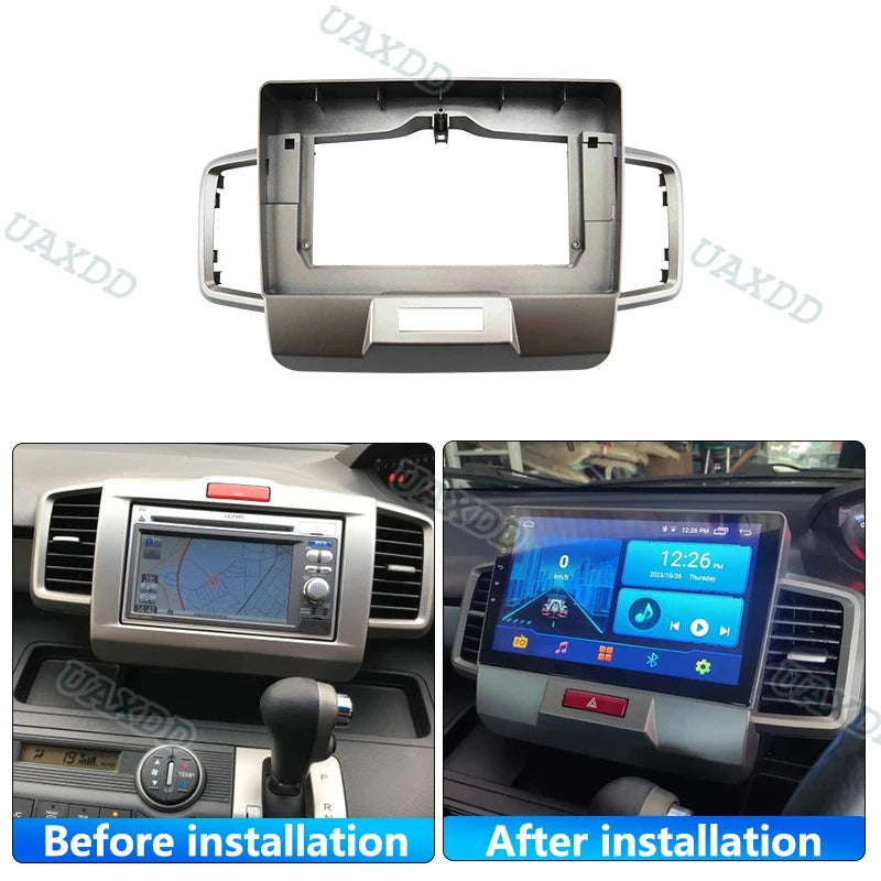 2 Din Car DVD Fascia Multimedia for Honda 2011-2014 Freed 10.1 Inch MP3 MP5 Video Audio St