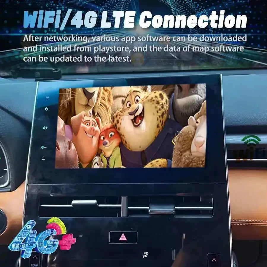 10.2" Screen Car Radio For Toyota Avalon 2022-2023 CarPlay Android Auto Multimedia Player