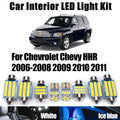 11-Piece LED Interior Light Kit for Chevrolet Chevy HHR 2006-2009 - Canbus Dome Map Door Trunk Bulbs | AUTOKITSHOP