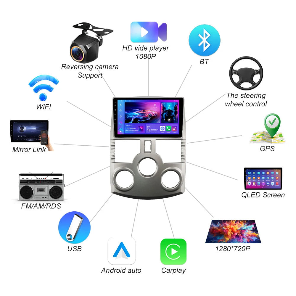Android 16 For Toyota Rush Daihatsu Terios Car Radio Navigation Gps Multimedia Video Playe | AUTOKITSHOP