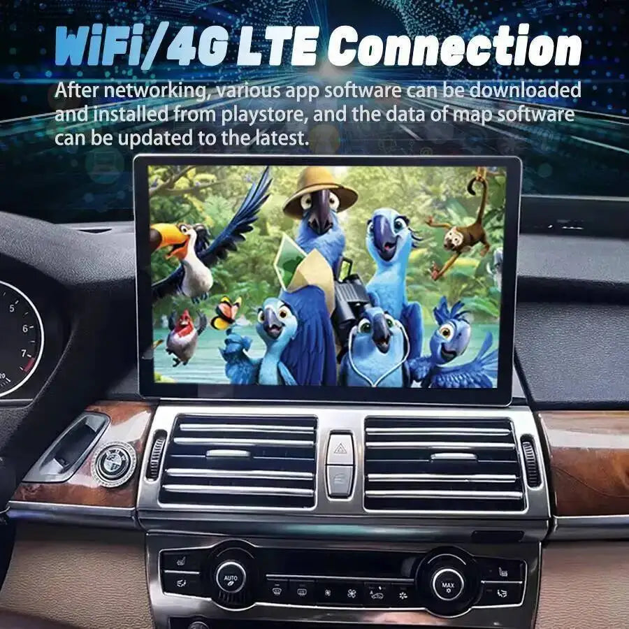 S 13.3inch Android 15 Carplay Auto Car Radio For Bmw X5 E70 X6 E71 CCC CIC Autoradio Stere | AUTOKITSHOP
