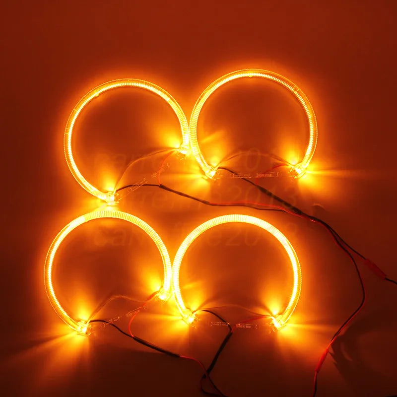 Rockeybright A+A LED Angel Eyes for BMW Angel Eye Halo Rings Light E36 E38 E39 E46 Project