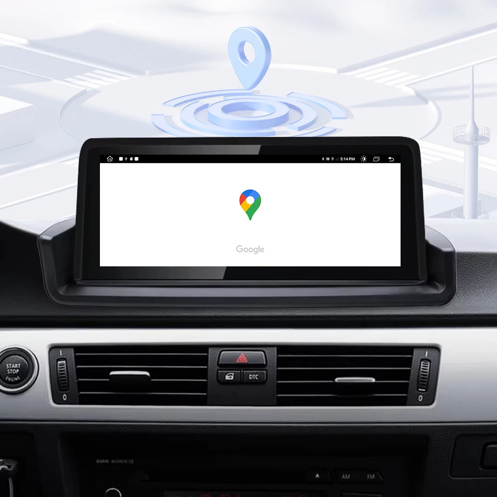 10.25'' Android 14 For BMW 3 Series E90 E91 E92 E93 2005 -2012 Left Hand Drive Car Radio P