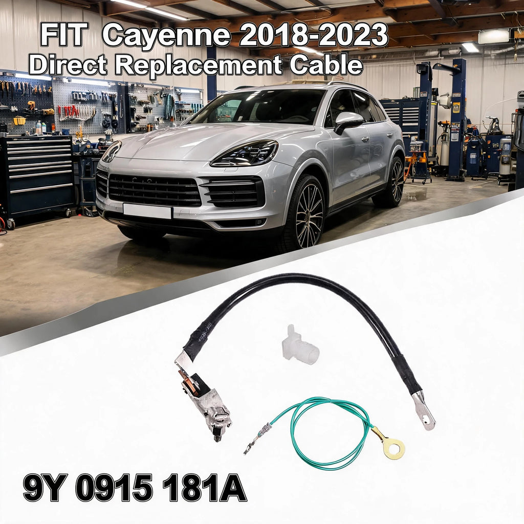 9Y0915105QY Battery Terminal Sensor Wire Compatible with Porsche Cayenne 18 23 for Lithium Lead  - Automotive LED Light