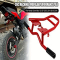 Motorcycle Manned Stunt Luggage Rack in Heavy Iron For Honda Grom Msx125 SF 2013 2014 2015 2016 - Automotive LED Light