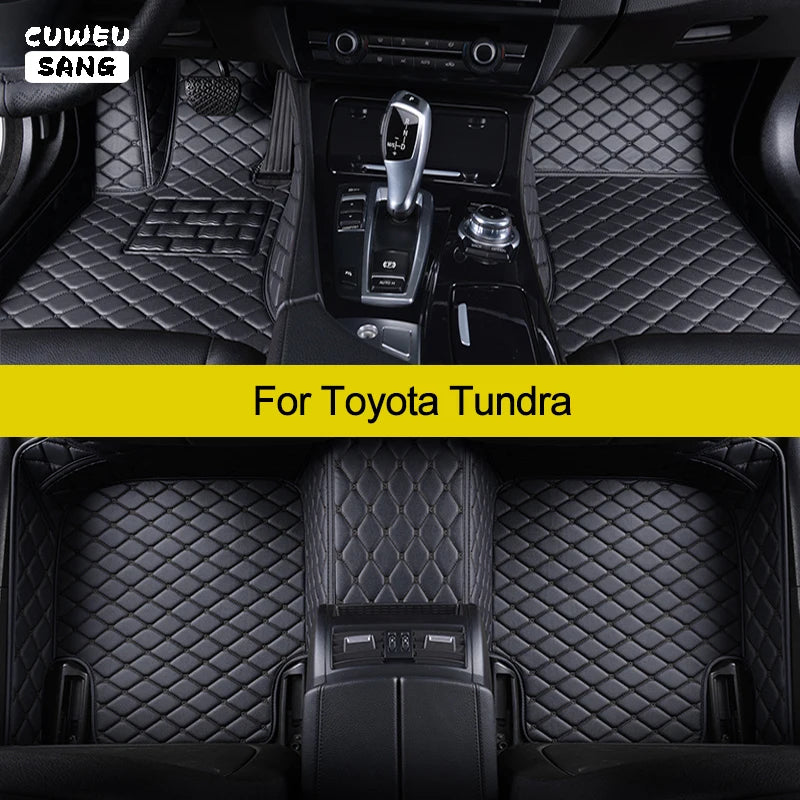 CUWEUSANG Custom Car Floor Mats For Toyota Tundra Auto Carpets Foot Coche Accessorie | AUTOKITSHOP