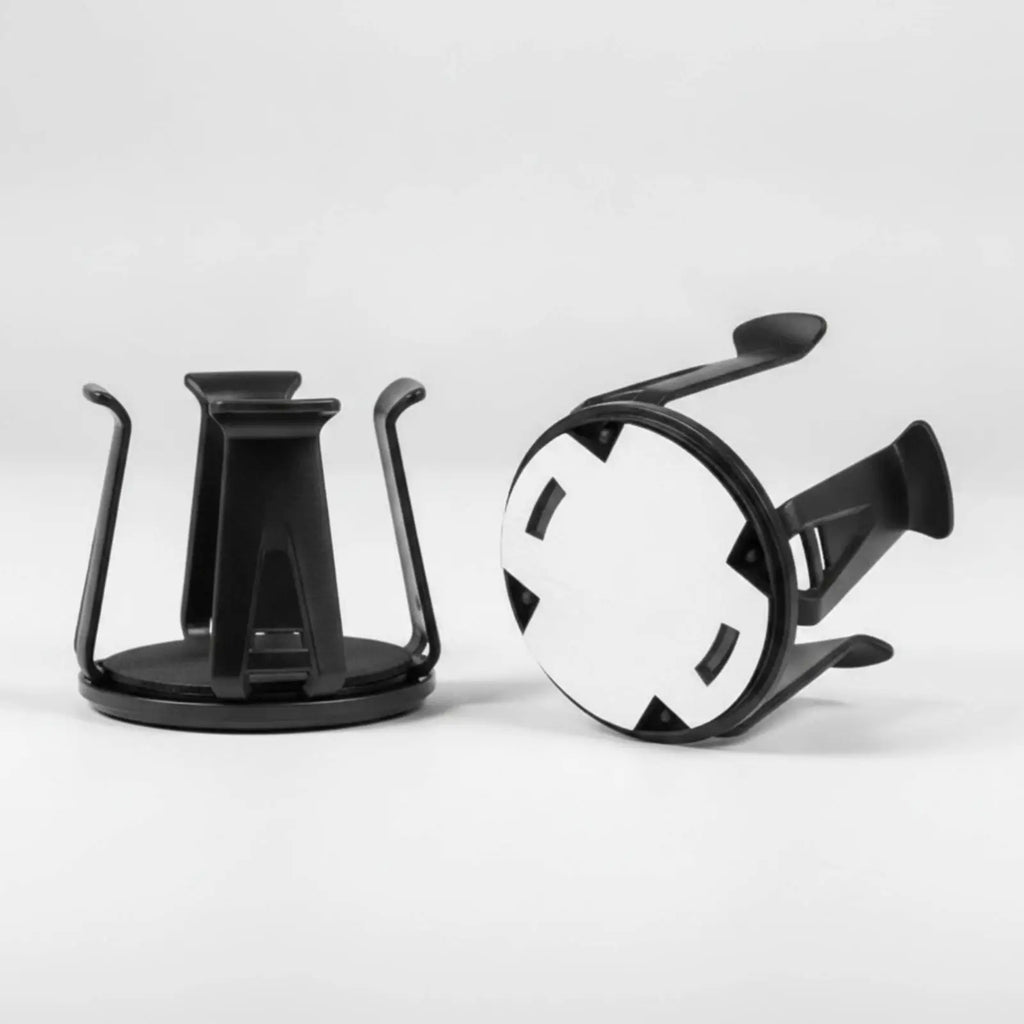 Car Cup Holder Limiter Anti-Bump Cup Holder Limiter with Flexible Arms - Automotive LED Light