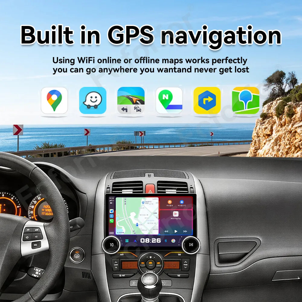High Definition Car Stereo Unit 11.5 Inch Android 15 Wireless CarPlay GPS Navi Multimedia