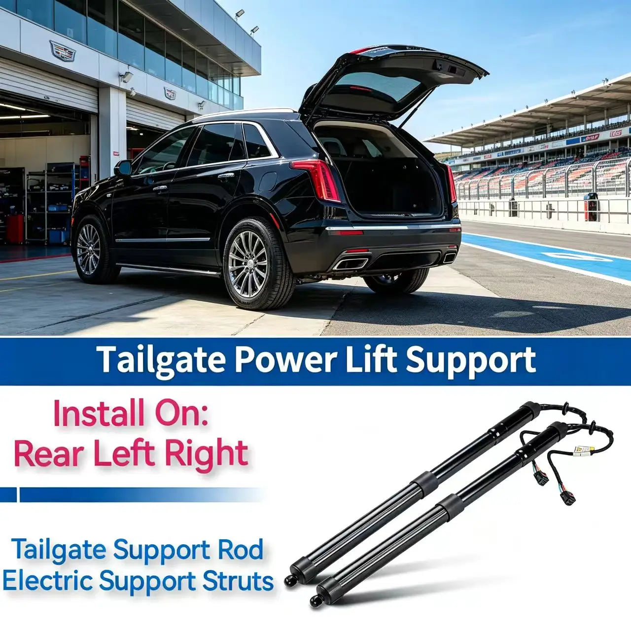 A Pair New Electric Tailgate Gas Strut for 2011-2014 Porsche Cayenne 92A/958 95851285107 9 | AUTOKITSHOP