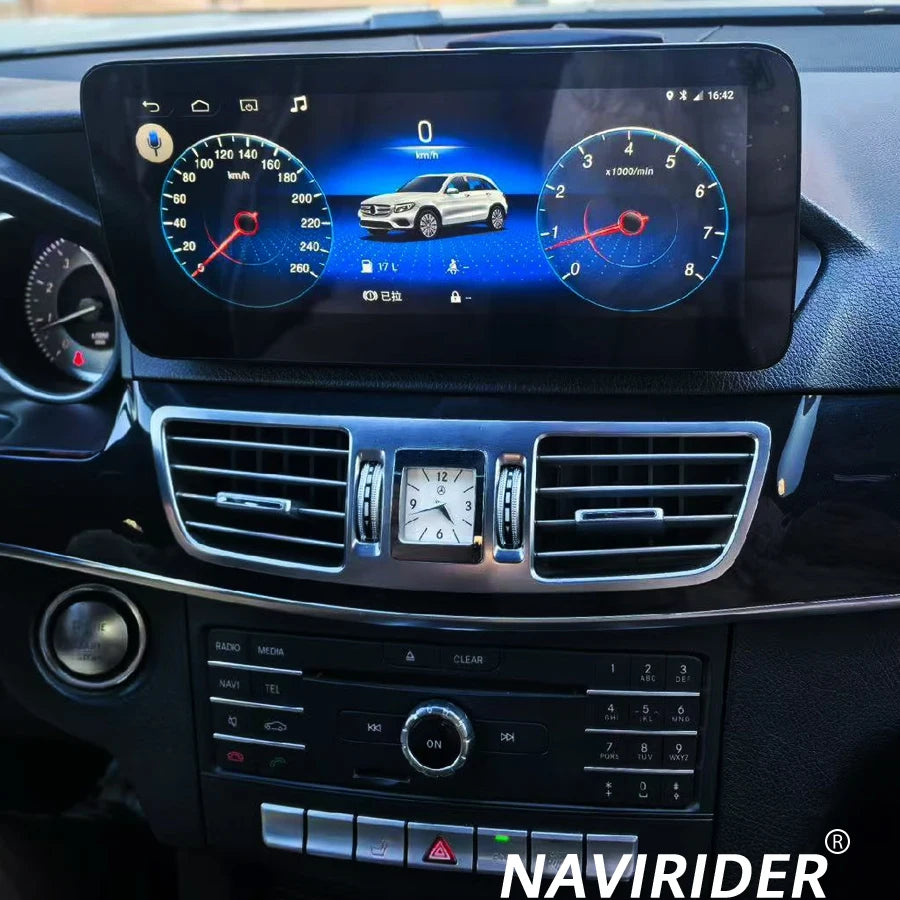 10.25INCH Android 14 DSP BT Car Radio For Mercedes BENZ E Class W212 E200 E230 E260 E300 S