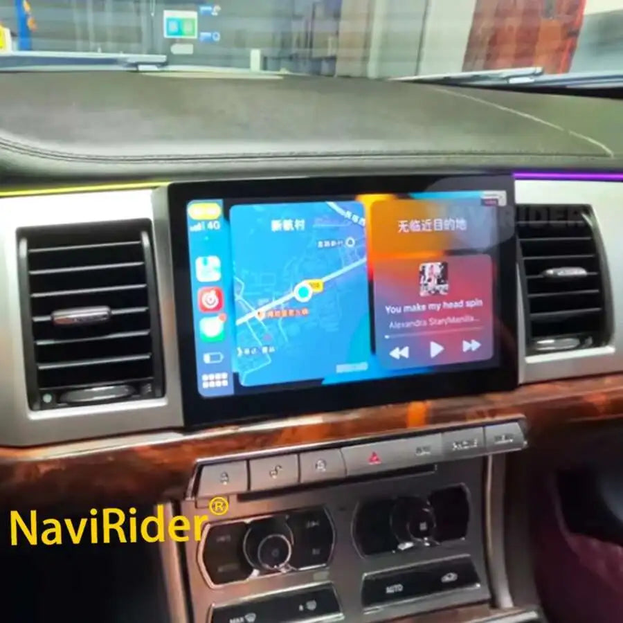 QLED Screen Android 13 For Jaguar XF 2008-2015 X250 Car GPS Navigation Auto Stereo Radio M