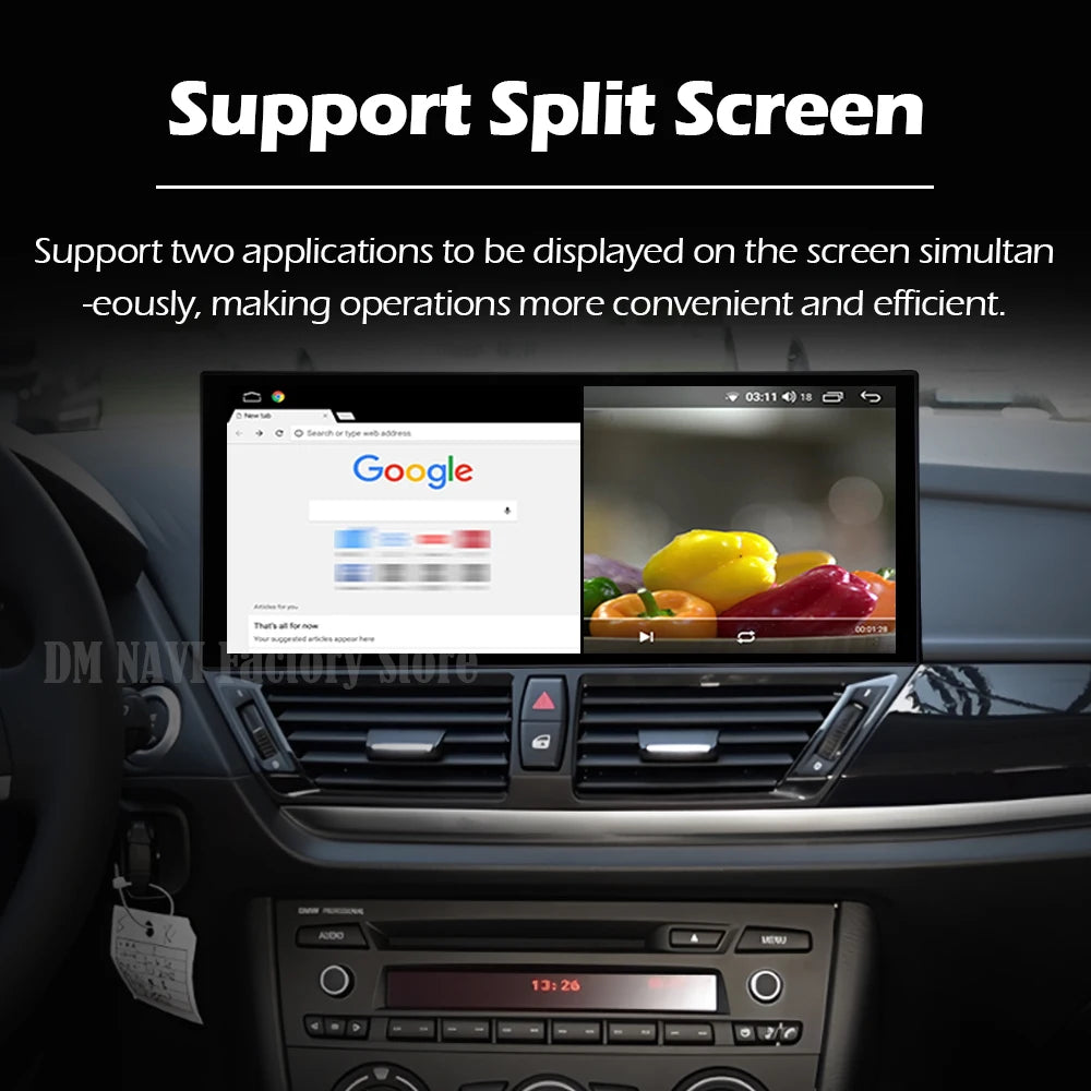 Android OS for BMW X3 G01 X4 G02 2018 - 2020 EVO System Car Radio Video Player Carplay DSP