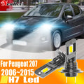 2x High Power H7 Led Headlight Canbus No Error H18 Car Bulb 6000K White Light Moto Diode L