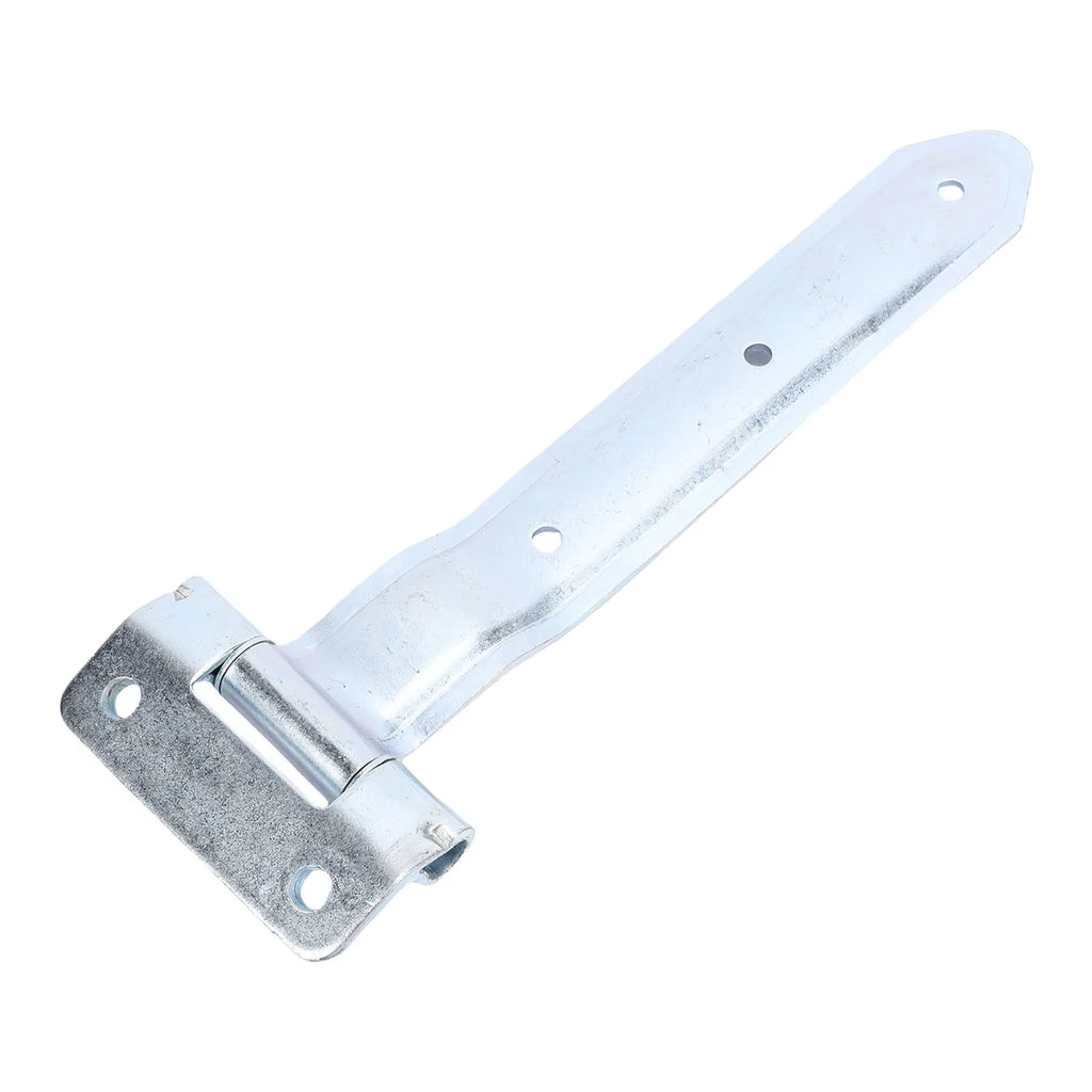 Trailer Door Strap Hinge 12.6 Inch Metal Trailer Door Offset Bent Hinge for Side Door Enclosed C - Automotive LED Light