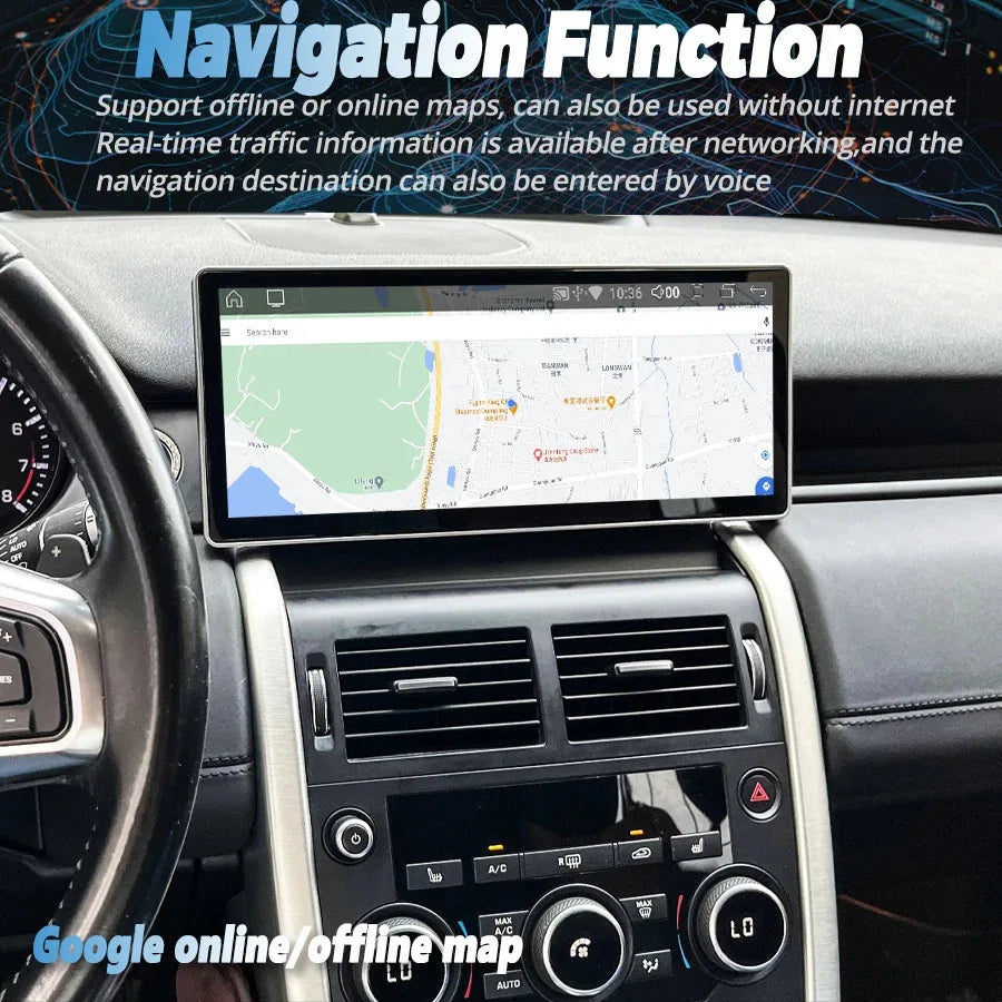 12.3inch Android15 Dual System Car Radio For Land Rover Discovery Sport 2015-2019 Stereo G | AUTOKITSHOP