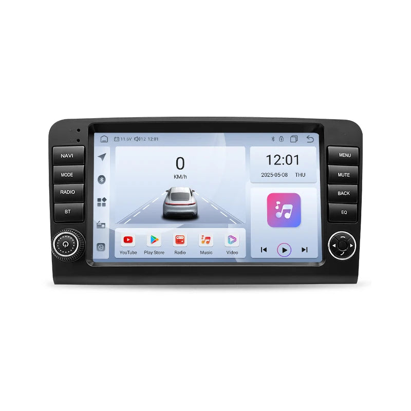 SZLELV Android Auto Carplay Audio For Mercedes Benz ML GL CLASS W164 X164 ML350 Bluetooth