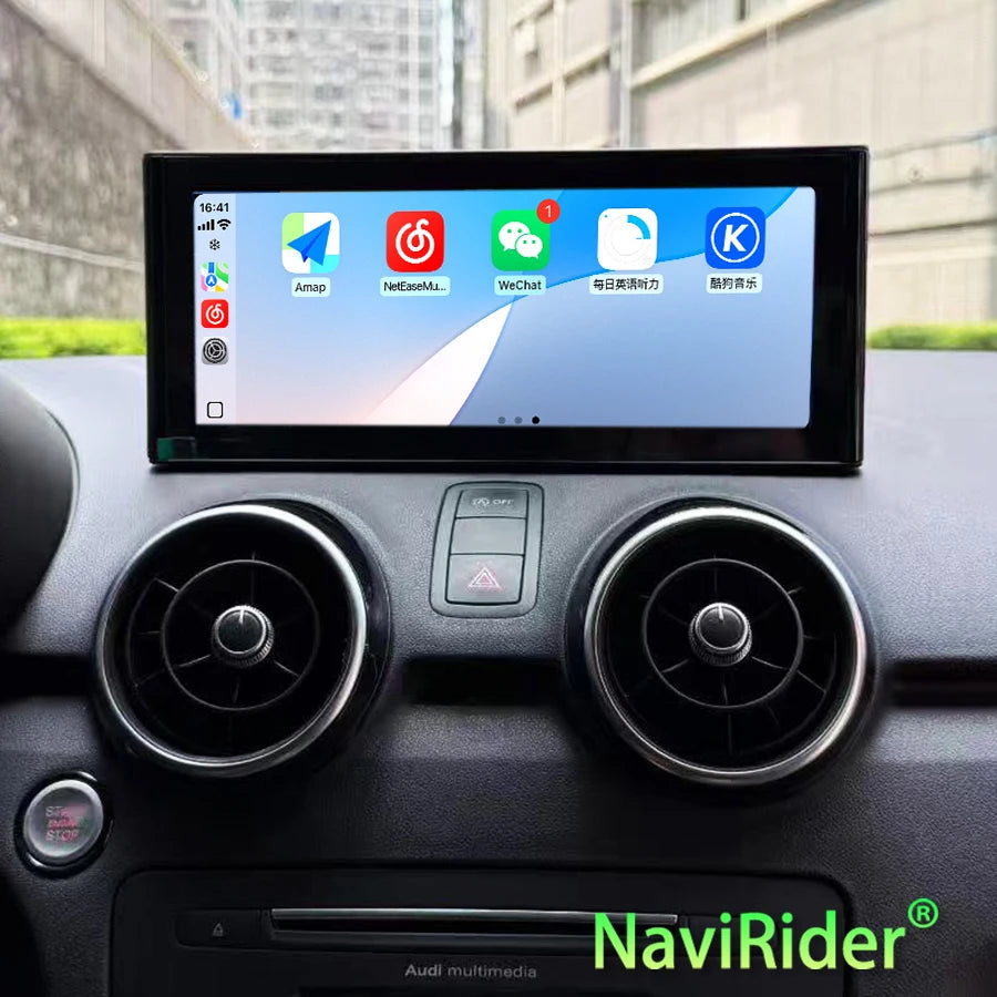 Android 14 Audio Car Radio For Audi A1 2012-2018 LHD RHD Stereo Multimedia Video Player GP