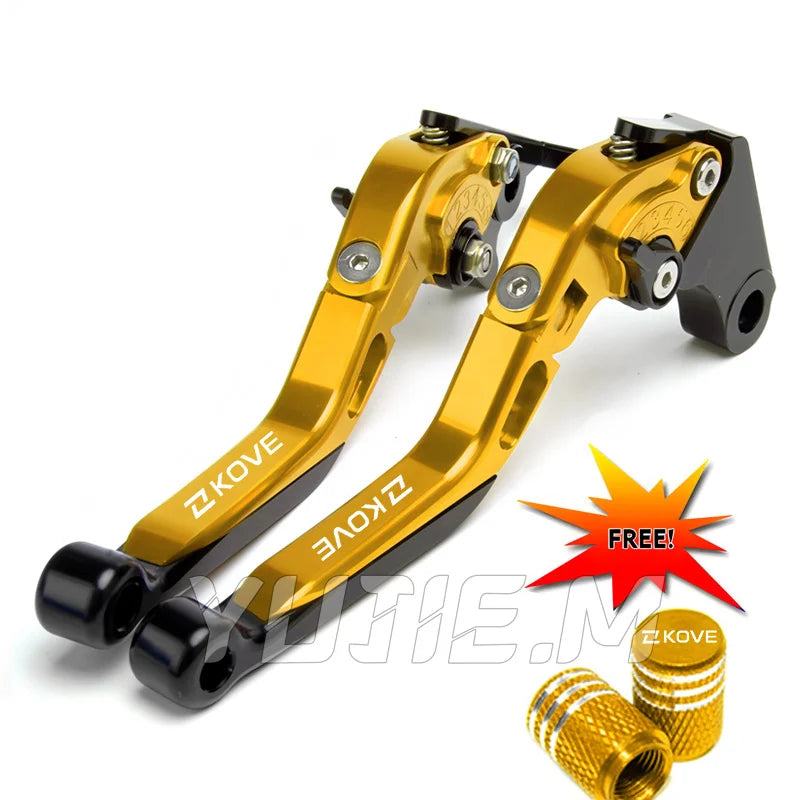 Motorcycle KOVE 800 X Adjustable CNC aluminium Brake Clutch Levers Handle For KO for mini 2023-2025 - Automotive LED Lig