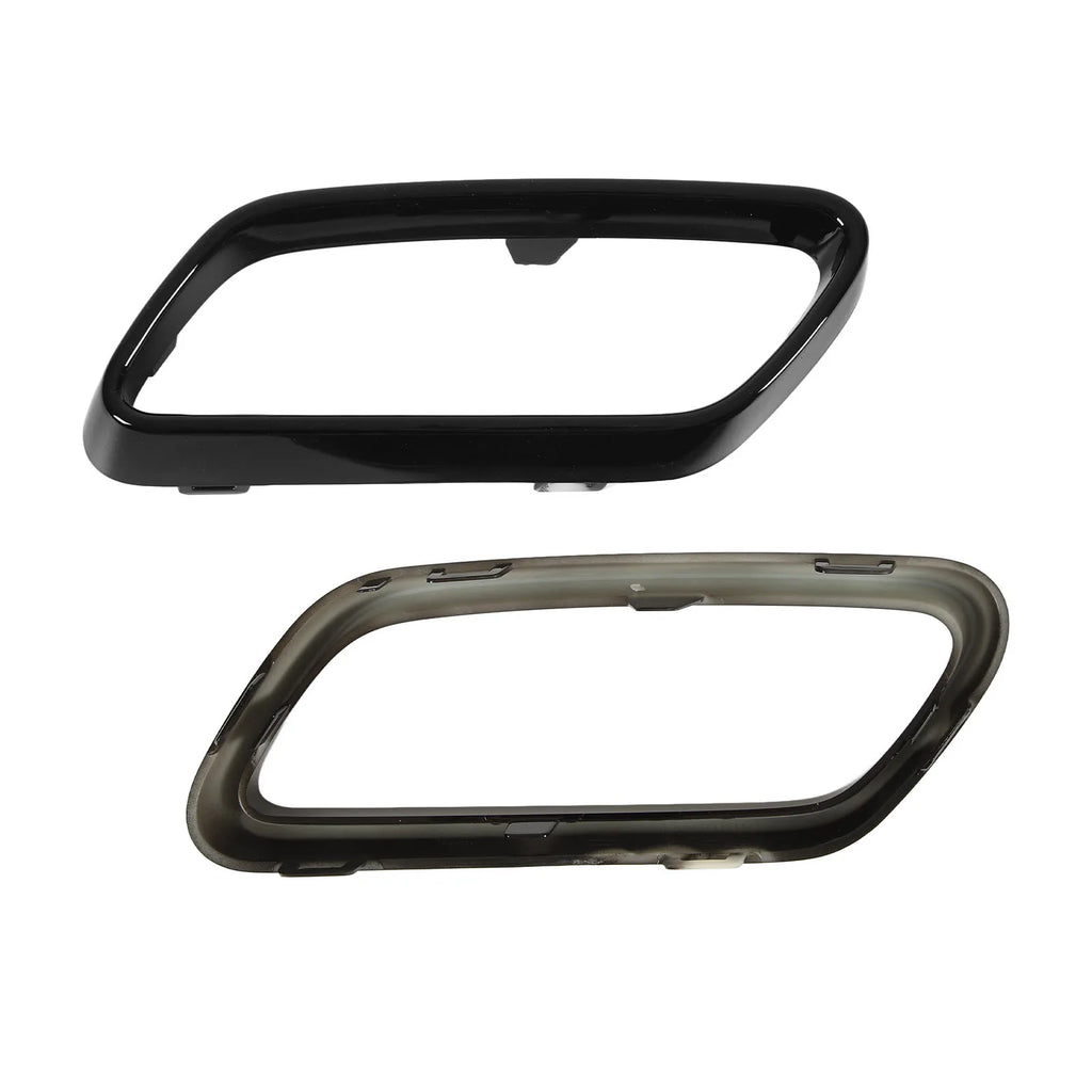 Car Tail Throat Cover Exhaust Tip Cover Exhaust Tip Cover Trims Bezel for Benz C for MG S206 W206 - Automotive LED Light