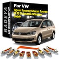 Car LED Interior Reading Map Light Kit For VW Volkswagen Tiguan Touareg Sharan Touran T4 T