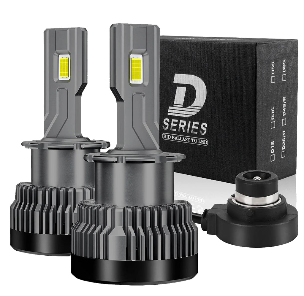 D2S D4S LED Headlight HID D1S D3S D8S LED Headlamp D2R D4R Bulb 30000LM Xenon Car Light Tu