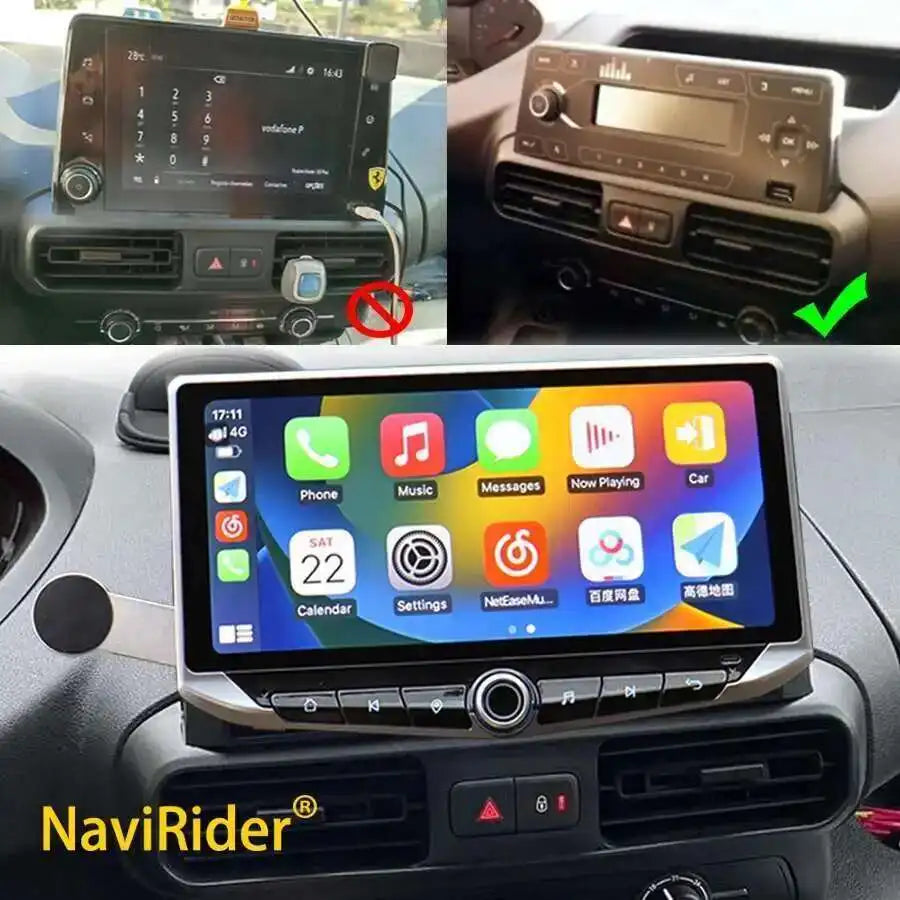 Car Android GPS Navigation For Renault Sandero Dacia Sandero 2019-2025 Multimedia Video Pl