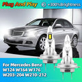 30000LM H7 LED Bulbs Canbus CSP Chip Car Headlight 6000K Lamp For Mercedes Benz W204 W211