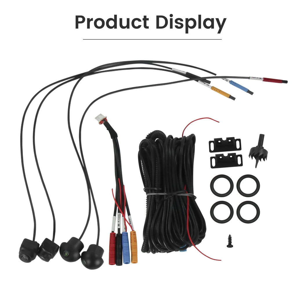 1080P UHD Bird View 360° Camera for Car Radio Multimedia Player HD Rear / Front / Left / R | AUTOKITSHOP