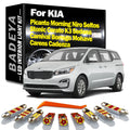 LED Interior Light Kit For KIA Picanto Morning Niro Cerato K3 Sedona Carnival Borrego Moha