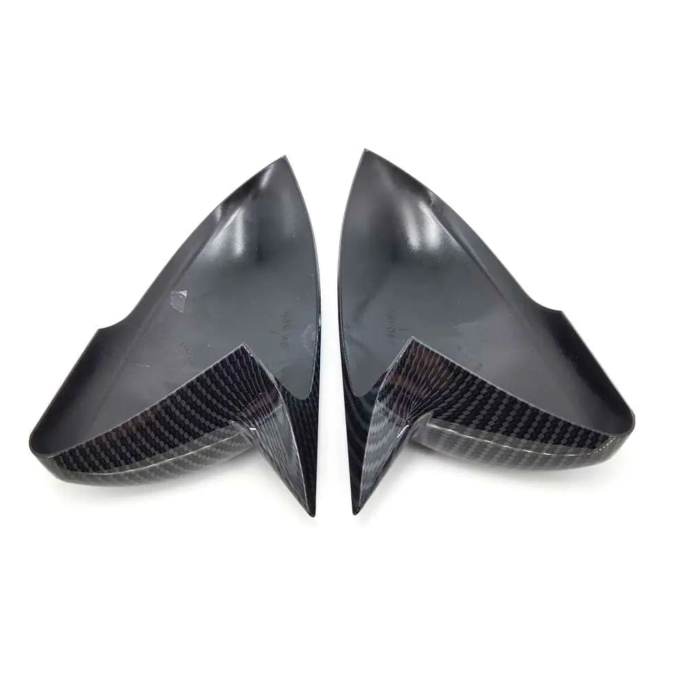 Carbon Fiber Pattern Rear View Mirror Cover Trim Cap for Kia Optima K5 2016-2020