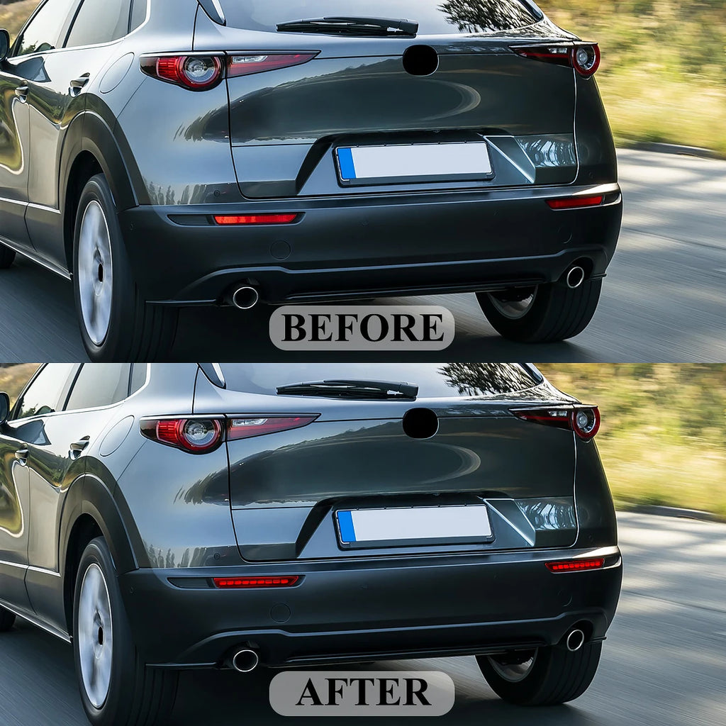 For Mazda CX-30 CX30 CX50 CX-50 2020 2021 2022 Car Rear Bumper Reflector Light Danamic Tur | AUTOKITSHOP