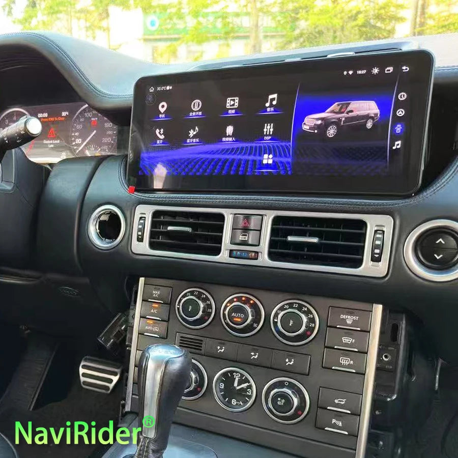 For Land Rover Range Rover V8 L322 2005-2012 12.3inch Android Touch Screen Car Multimedia