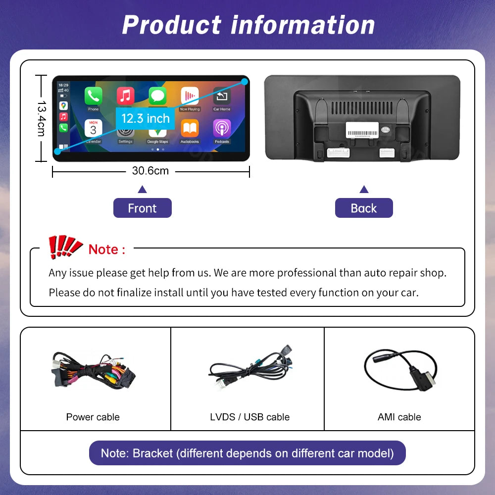 Ultra Thin Touch Screen for Mercedes Benz A B Class CLA GLA W176 W246 2013-2015 NTG4.5 Rad | AUTOKITSHOP