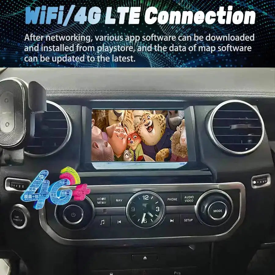 For Land Rover Discovery 4 LR4 2009-2016 Car GPS Navigation Android15 Original Style Multi | AUTOKITSHOP
