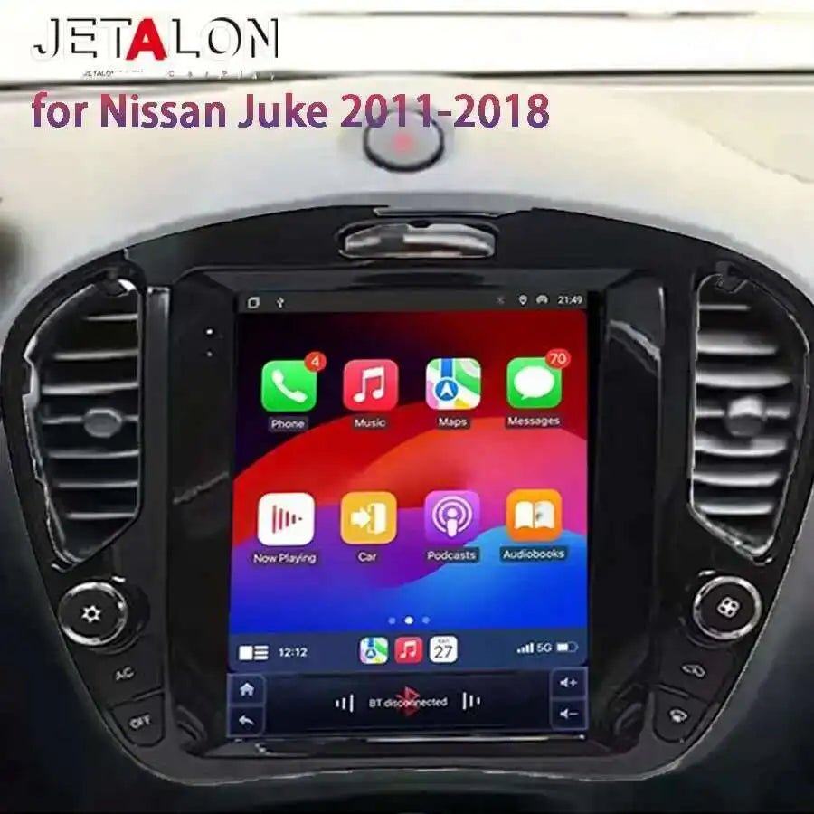 256GB 10.4inch SIM Android Screen For Nissan Juke 2011-2018 GPS Multimedia Video Player Ca