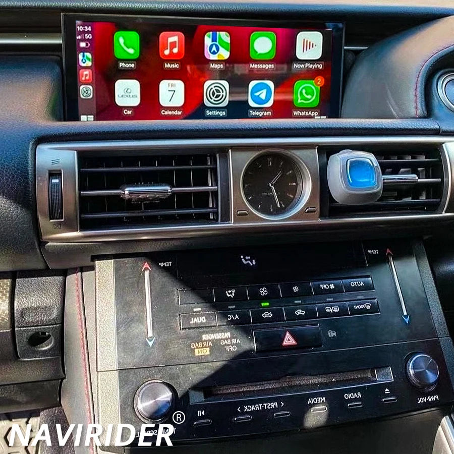 Android 14 Navi Bluetooth Radio For Lexus IS RC 200 250 200t 300h 2013-2019 Car Multimedia