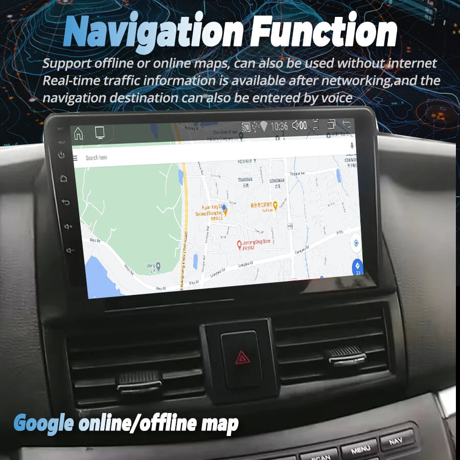 Car Video Multimedia Player GPS Navigation BT Stereo Head Unit 2 Din Tape Recorder For Lif | AUTOKITSHOP
