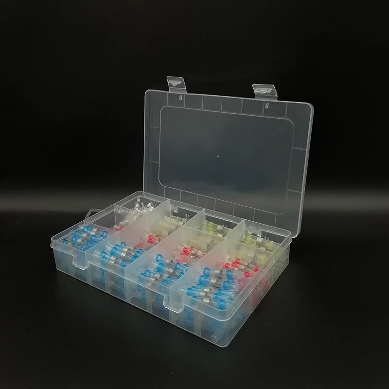 Solder Seal Heat Shrink Butt 3:1 Wire Terminal Connectors Splice Kits